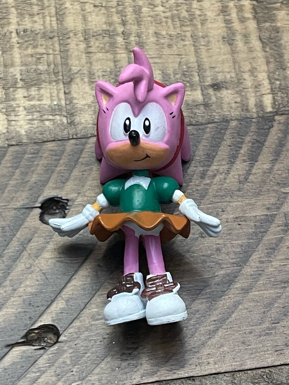 Amy Rose action figure from the Sonic the Hedgehog franchise
